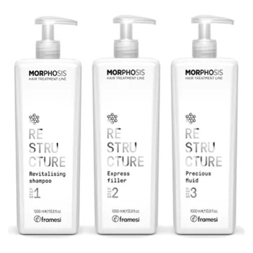 Kit Re Structure X1000ml Framesi Morphosis Cabello Dañado