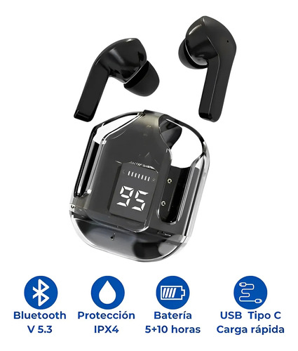 Auriculares Inalambricos Bluetooth Air 31 Fan Pro Sup F9-5 Negro