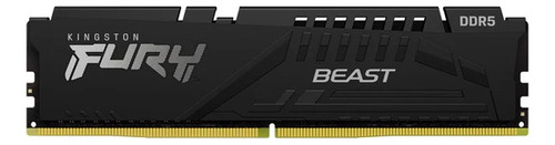 Memória Kingston Fury Beast Ddr5 De 16gb ( 1x16gb) 6000mhz