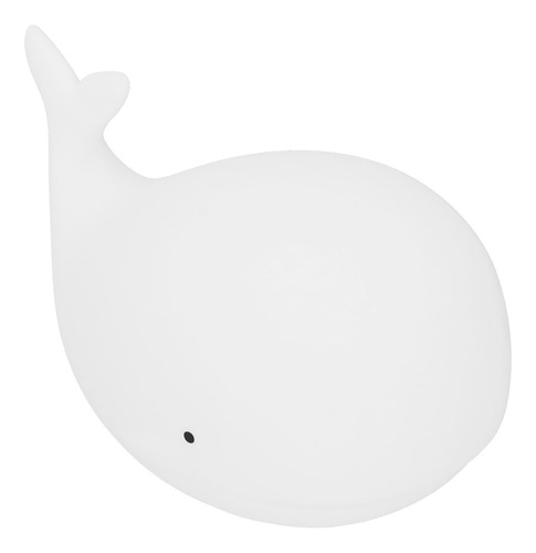 Luz Nocturna Usb De 1,3 W Con Forma De Ballena, 7 Colores, M