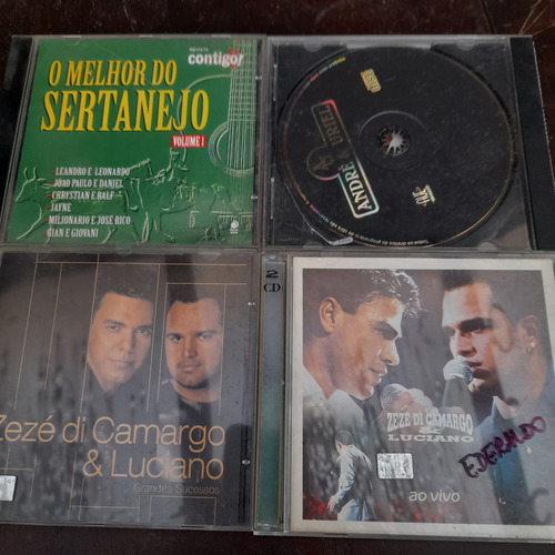 Imagem 6 de 7 de Cd Lote 25 Unidades Sertanejo E Samba Originais