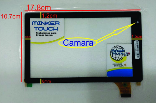 Touch Tablet Rca Rct6773w42b Flex Clv70136a