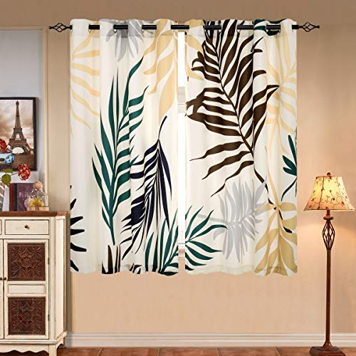 Cortinas Estampadas Para Oscurecimiento, Coloridas Para Habi