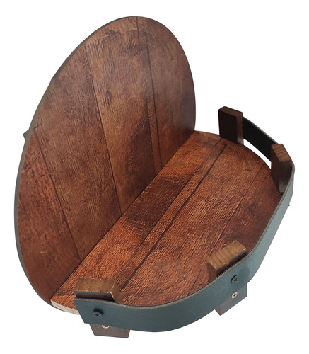 Botellero R 6003 Con Forma De Barril De Whisky, Estilo Retro