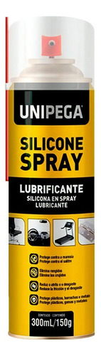 Silicone Spray Lubrificante Para Esteira Unipega 300ml