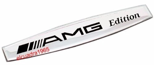 Emblema Insignia Logo Amg Mercedes Benz En Aluminio