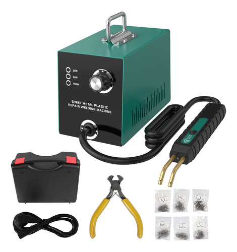 Kit De Máquina De Soldar Plástico 25w/65w/100w C/600 Grapas