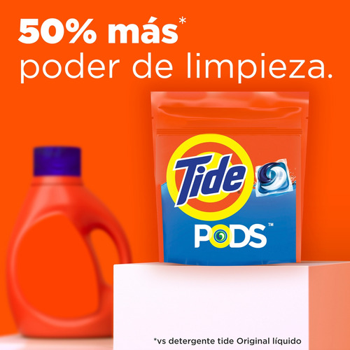 Detergente En Cápsulas Tide Pods, 16 Unidades