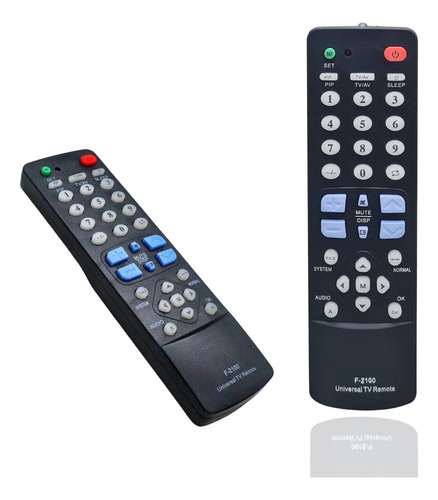 Control Remoto Universal Everest Para Tv - Negro