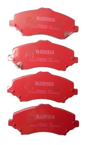 Pastilla D Freno Marussi S/metál 7153 Deln. Corolla, Paseo