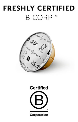 Cápsulas De Café Nespresso Vertuo Barista Con Sabor A 30 Cáp