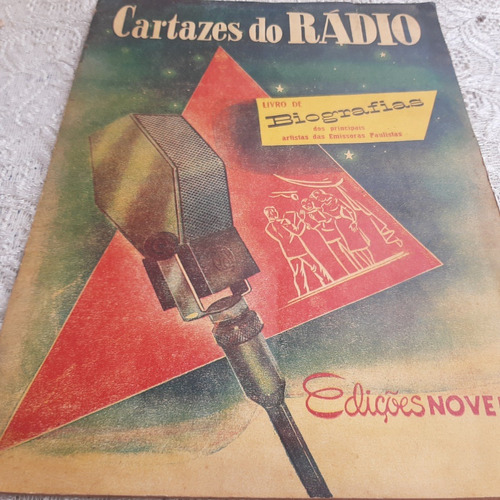 Cartazes Do Rádio Álbum Figurinhas Comp Artistas Paulistas