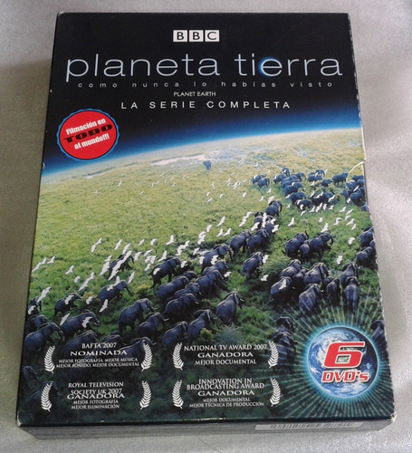 Planeta Tierra La Serie Completa 1a Edicion Boxset De 6 Dvds