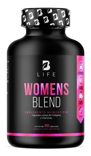Multivitamínico De Mujer 90 Cápsulas Vitaminas Mujer B Life