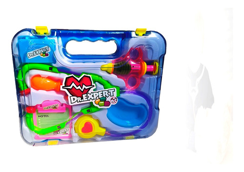 Maleta Set Infantil De Medico Juguete Kit Implementos Doctor