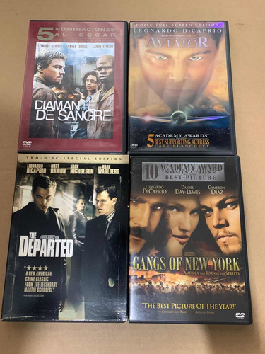 Leonardo Dicaprio 5 Peliculas En Dvd The Aviator