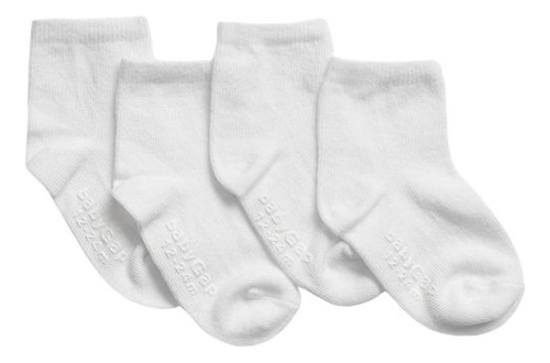 Calcetines Pack De 4 Bebé Gap Blanco