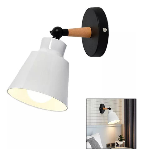 Mendes - Lámparas De Pared Modernas Con Brazo Oscilante, L