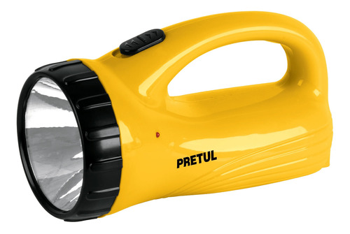 Linterna De Mano Recargable 100 Lumens Pretul 26075