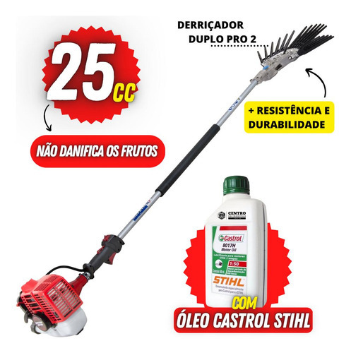 Derriçadeira Completa Com Óleo Stihl 2t Motor Nk270 Nakashi