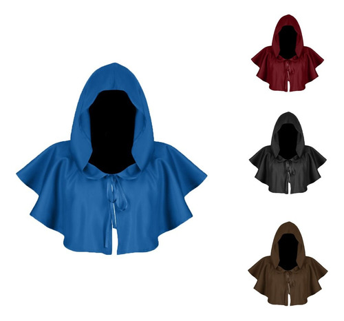 Nueva Película Halloween Cos Disfraz Death Cloak Medieval