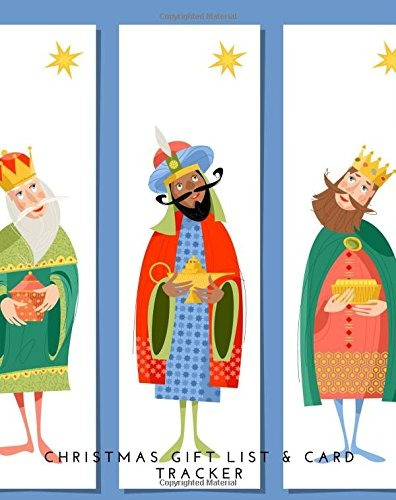 Christmas Gift List  Y  Card Tracker 3 Wise Men Holiday Shop