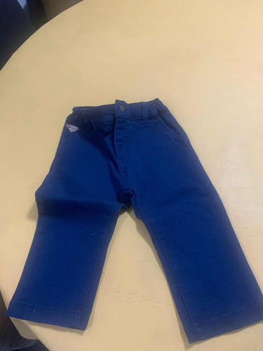 Pantalón Azul De Mini Mimo