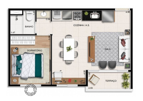 Imagem 9 de 10 de Apartamento À Venda No Bairro Jabaquara - São Paulo/sp - O-2920-9074