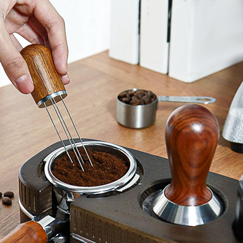 Agitador De Café Expresso Agitador Manual Com Suporte