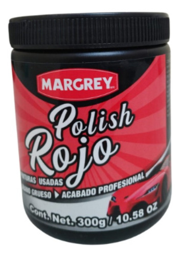Pulimento Quita Rayones-polish Rojo 300gr Margrey