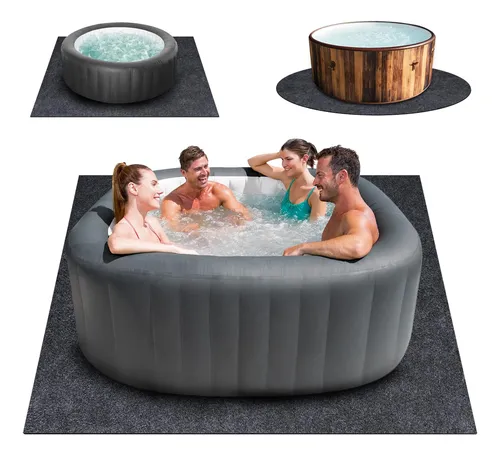 Tapete Inflable Extra Grande Para Banera De Hidromasaje De 1