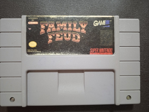 Family Feud - Super Nintendo Snes 