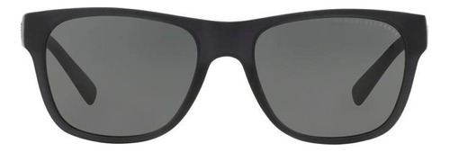 Óculos De Sol Armani Exchange Ax4008l 802081 56 Masculino Cor Preto Cor da armação Preto Cor da lente Cinza