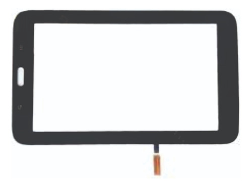 Tela Touch Compatível Tablet Sm-t110 Tab 3 + Película Vidro Preto