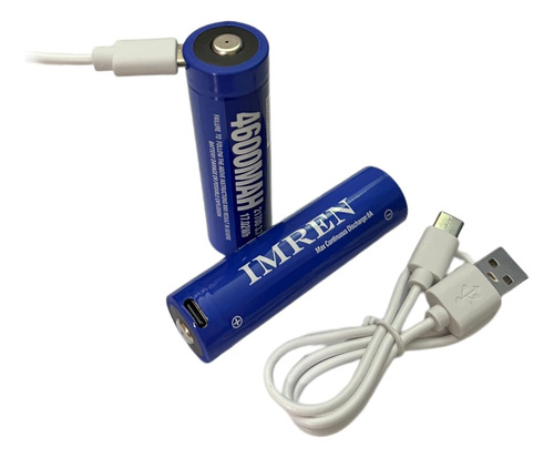 Cargador Usb  Imren4600-usb Recargable 3.7v Batería, 100% Re