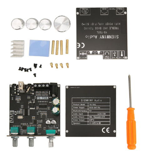 Placa De Módulo De Amplificador De Potência Digital 5.0 De C