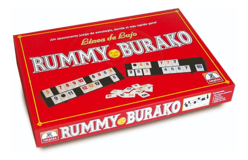 Juego De Mesa Rummy Burako (2072)