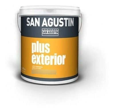 Latex Plus Frentes X 20 Lts Blanco San Agustin Color 1 