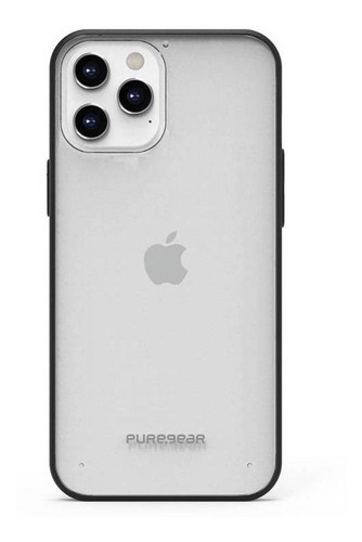 Capa Puregear P/ iPhone 12 Pro Max | Slim Shell Clear/black