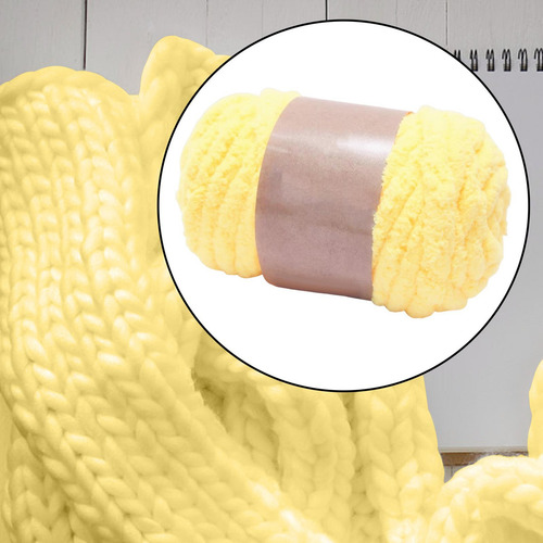 Tecido De Tricô Fio De Pano De Crochê Para Amarelo