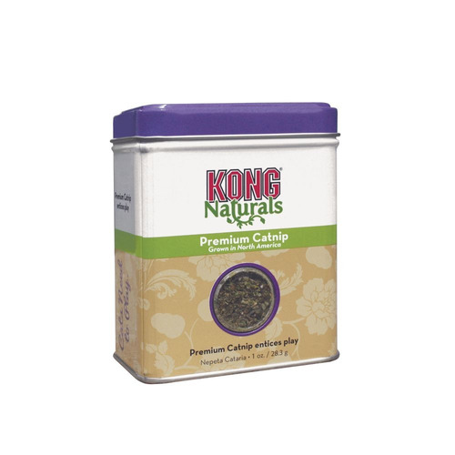 Kong Naturals Premium Catnip, Hierba Gatera Para Gatos 28.3g