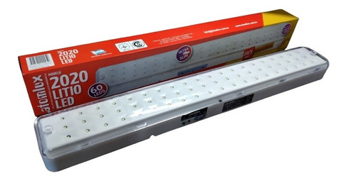 Luz De Emergencia 60 Led Con Batería De Litio Atomlux