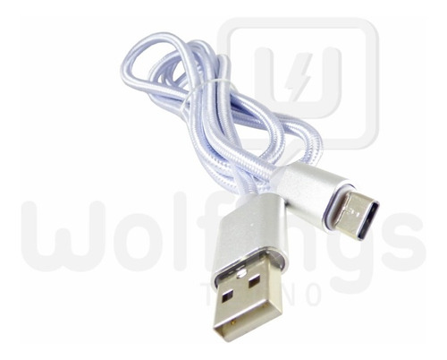 Cable Usb 3.1 Tipo C A Usb 2.0 Mallado 1 Mt Carga Y Datos