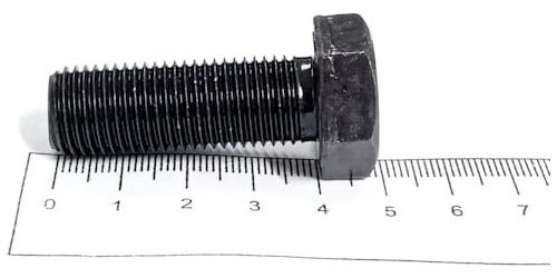 Parafuso Cabeça Sextavada M14 X 40mm Passo 1,5mm - 10 Peças
