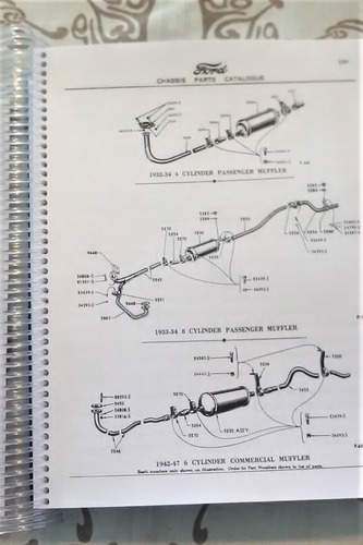 Ford 1928-1948 Manual De Partes Cars-truck Version Papel