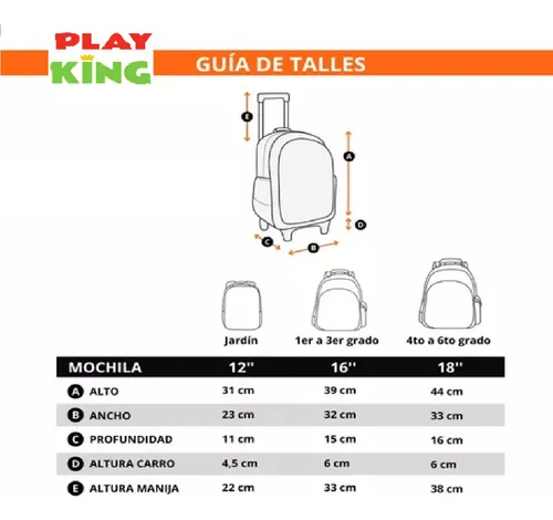 Mochila 17 pulgadas medidas deals