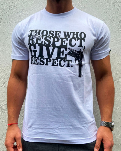 Camiseta Vitaboard Respect Branca