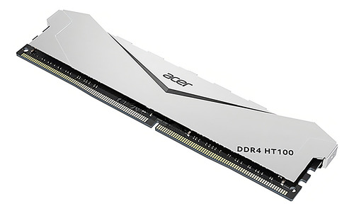 Memoria Ram Acer Ht100 Ddr4, 3200mhz, 16gb, Cl18 Xmp, Plata
