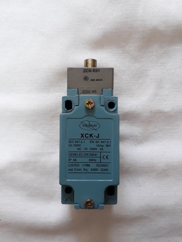 Micro Switch O Final De Carrera Stromelec Xck - J