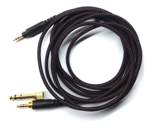 Neomusicia Cable Repuesto Para Shure Auricular Trenzada Wire